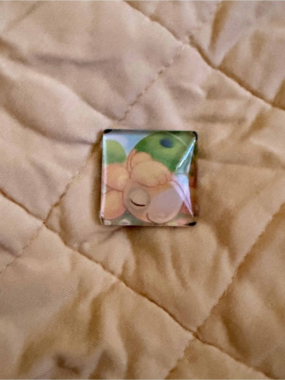 Pokemon Floral Hair Tile Clip - Pink, Green